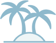 palm trees icon